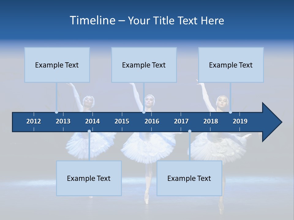Ballet Active Jump PowerPoint Template