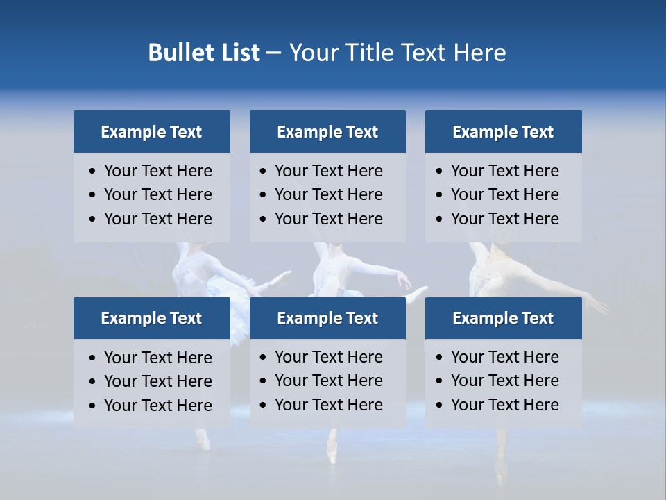 Ballet Active Jump PowerPoint Template