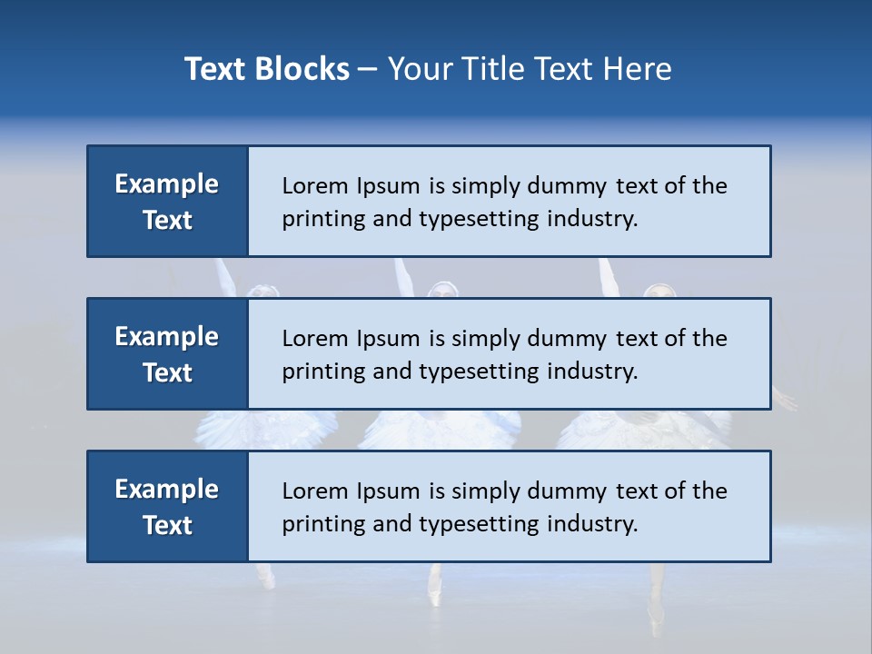 Ballet Active Jump PowerPoint Template