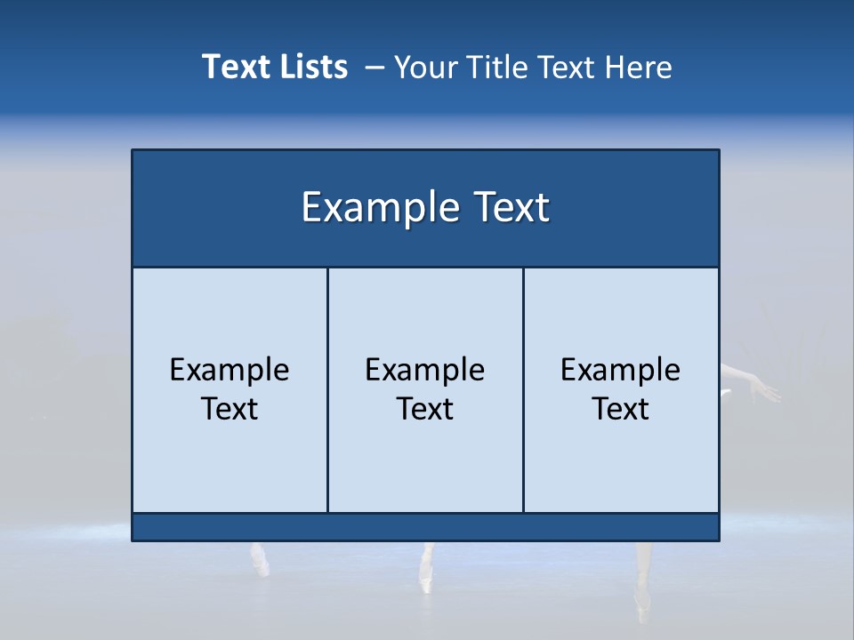 Ballet Active Jump PowerPoint Template