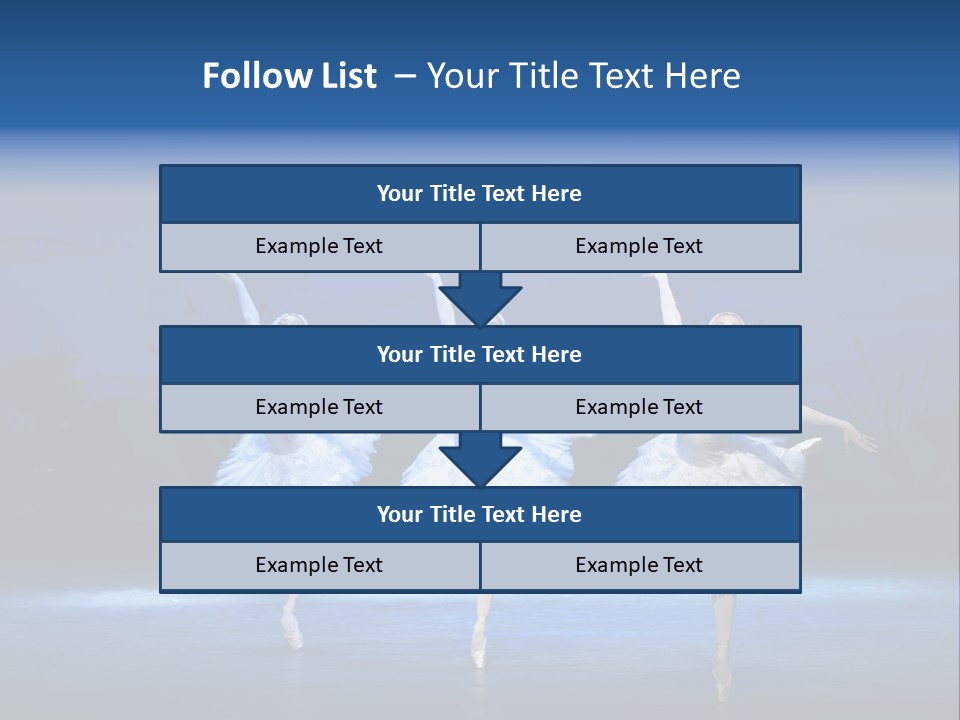 Ballet Active Jump PowerPoint Template