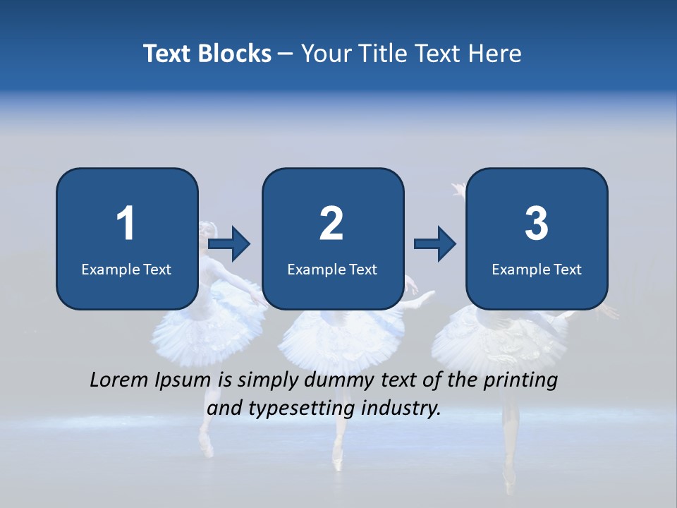 Ballet Active Jump PowerPoint Template