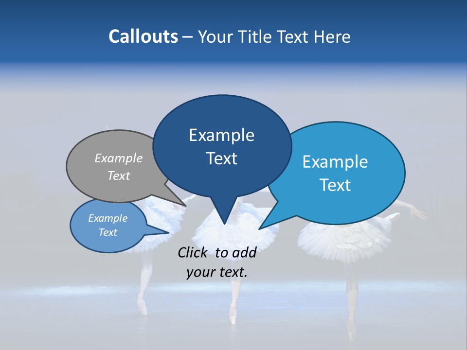 Ballet Active Jump PowerPoint Template