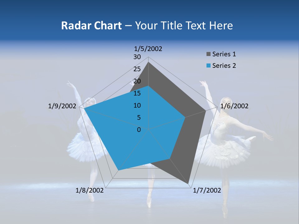 Ballet Active Jump PowerPoint Template