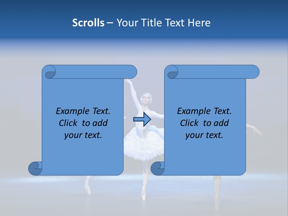 Ballet Active Jump PowerPoint Template