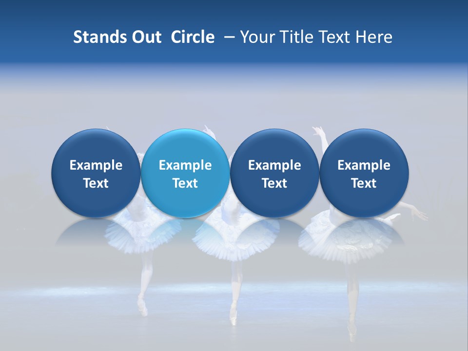 Ballet Active Jump PowerPoint Template