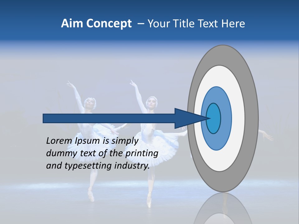 Ballet Active Jump PowerPoint Template