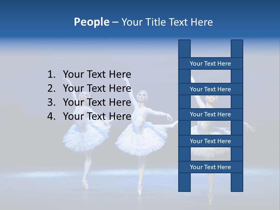Ballet Active Jump PowerPoint Template