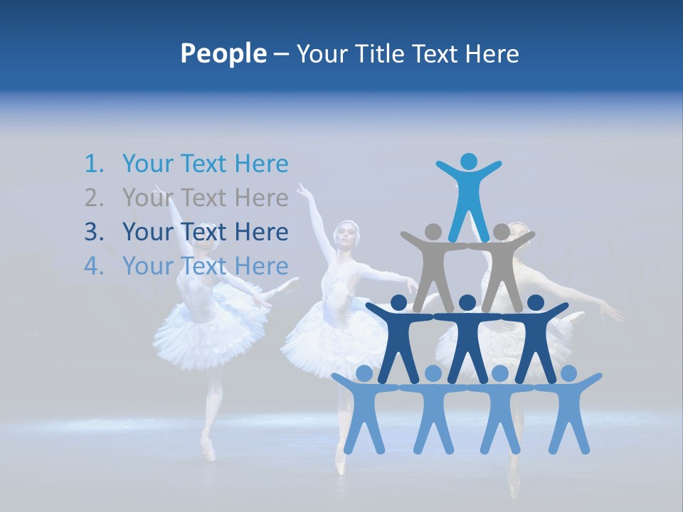 Ballet Active Jump PowerPoint Template