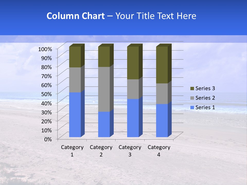 Day Natural Wave PowerPoint Template
