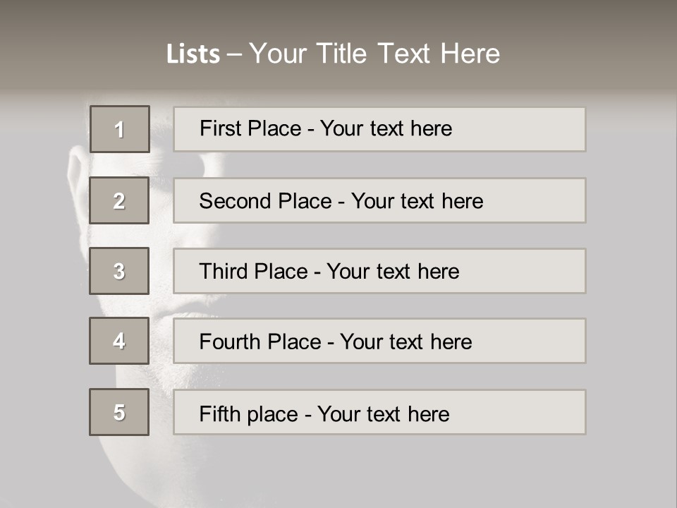 Closeup Relax Good PowerPoint Template