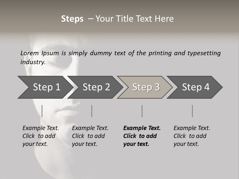 Closeup Relax Good PowerPoint Template