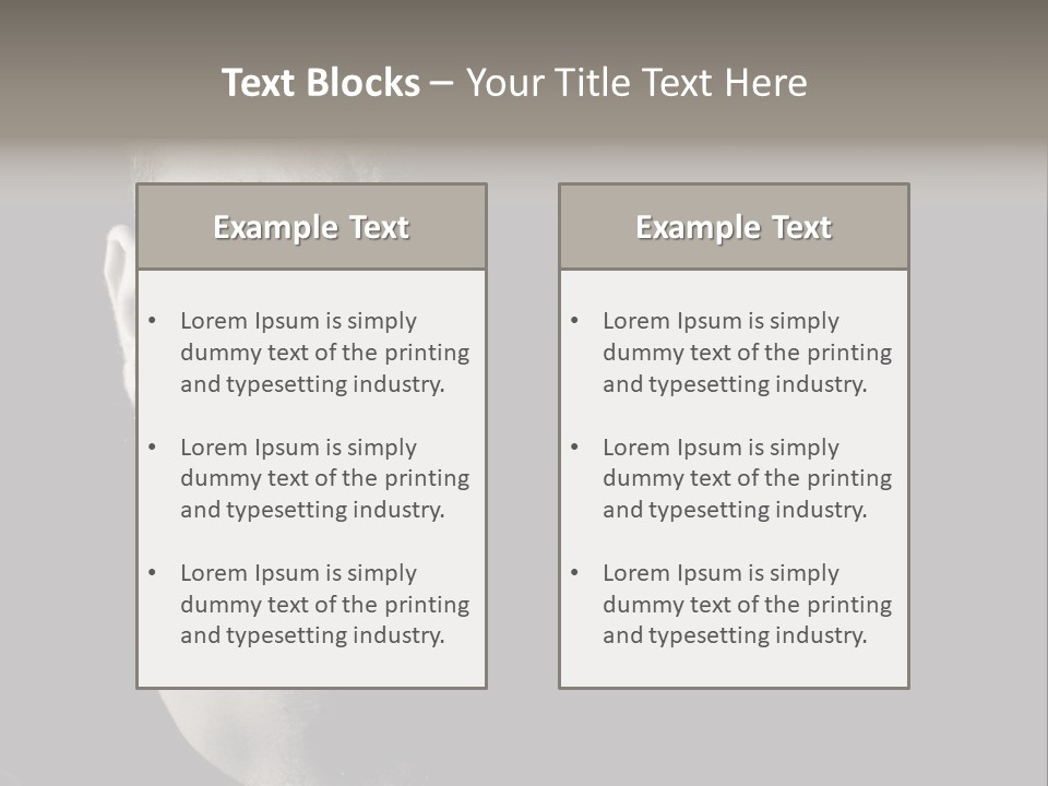 Closeup Relax Good PowerPoint Template