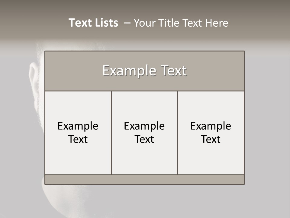 Closeup Relax Good PowerPoint Template