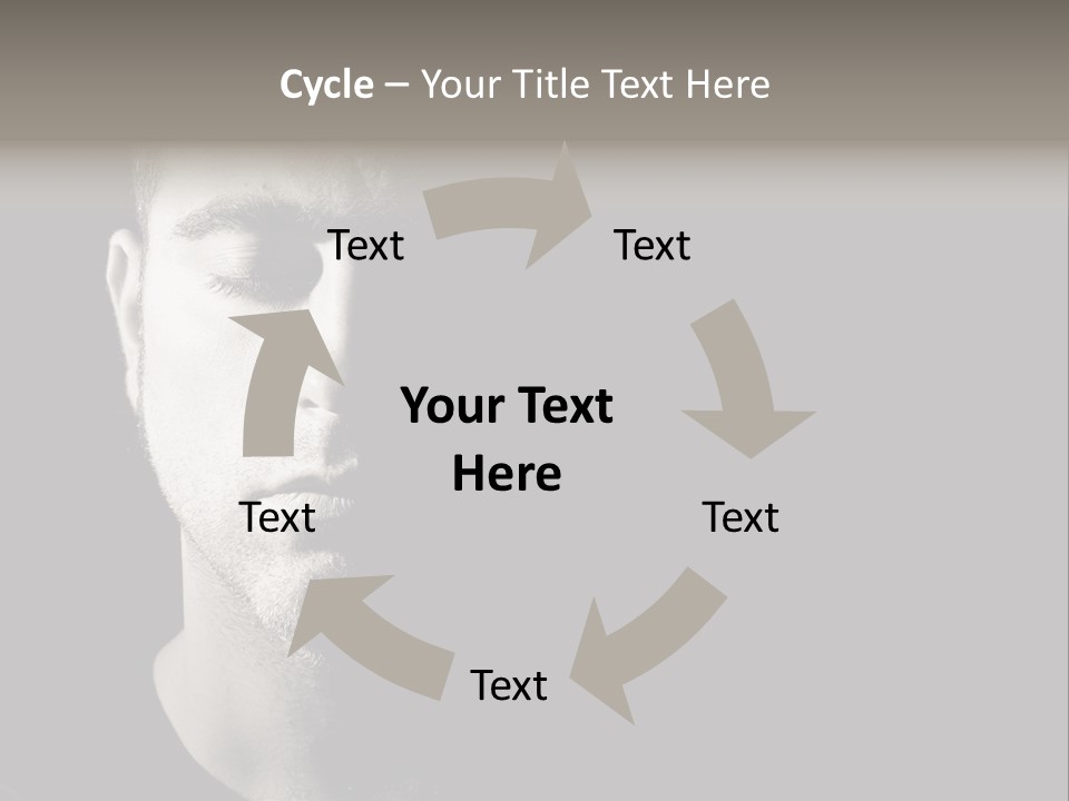 Closeup Relax Good PowerPoint Template
