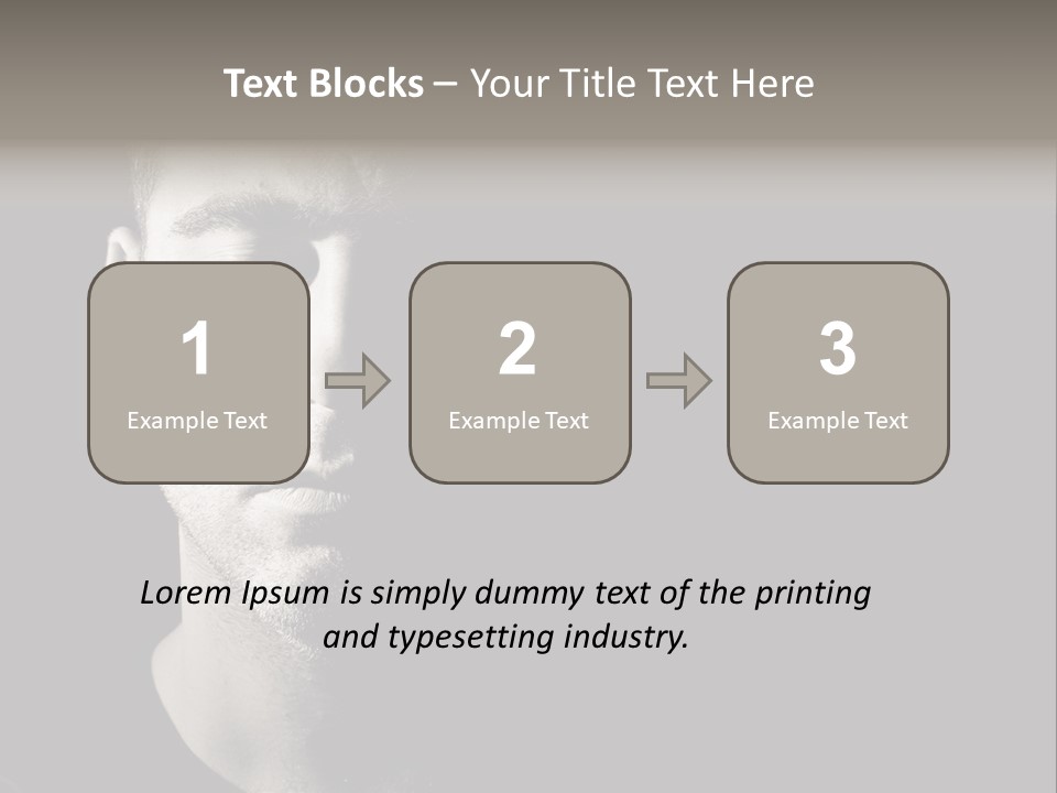 Closeup Relax Good PowerPoint Template