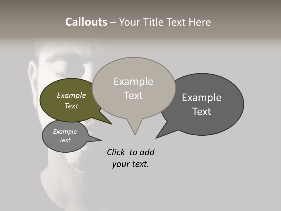 Closeup Relax Good PowerPoint Template