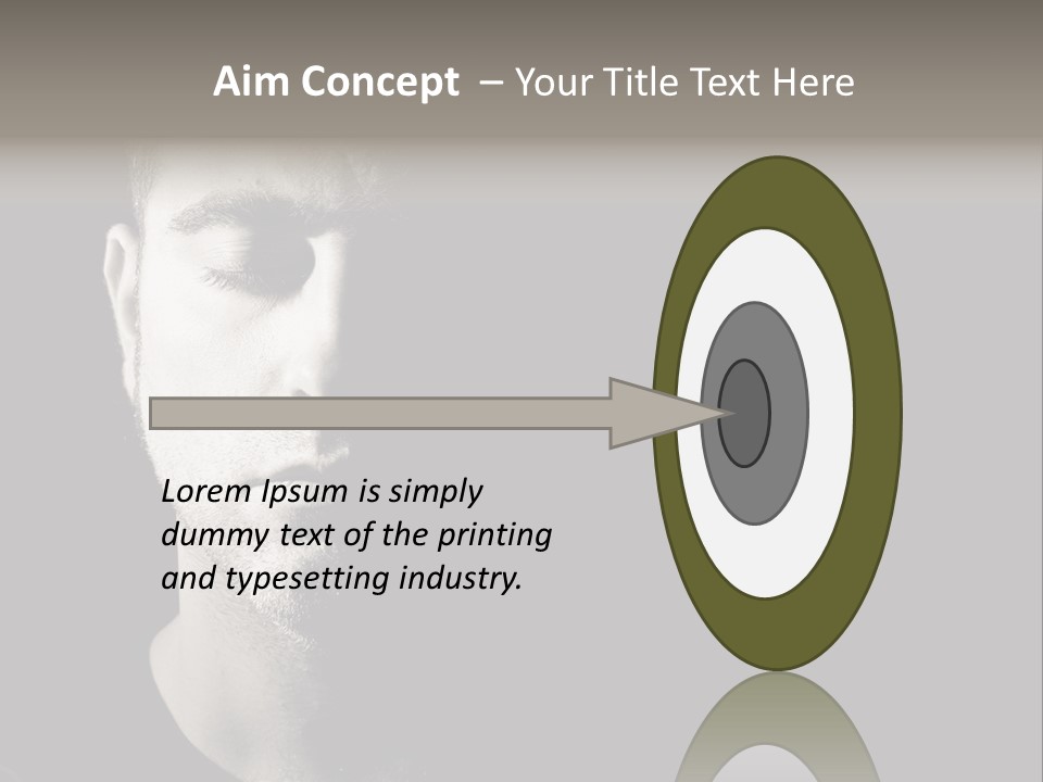 Closeup Relax Good PowerPoint Template