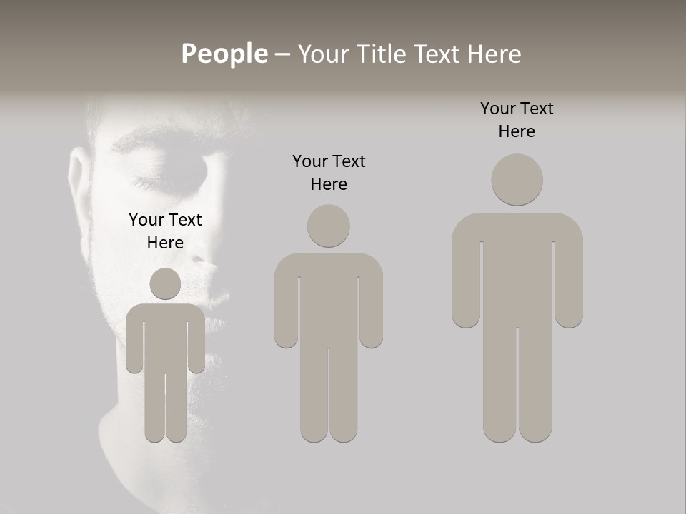 Closeup Relax Good PowerPoint Template