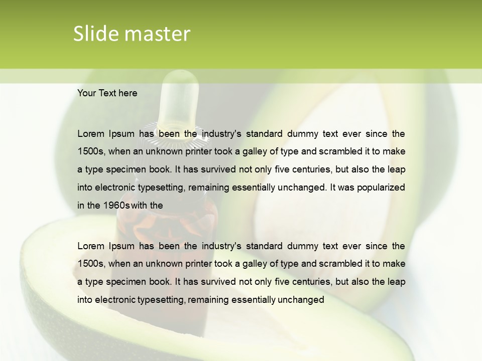 Relax Items Medicine PowerPoint Template