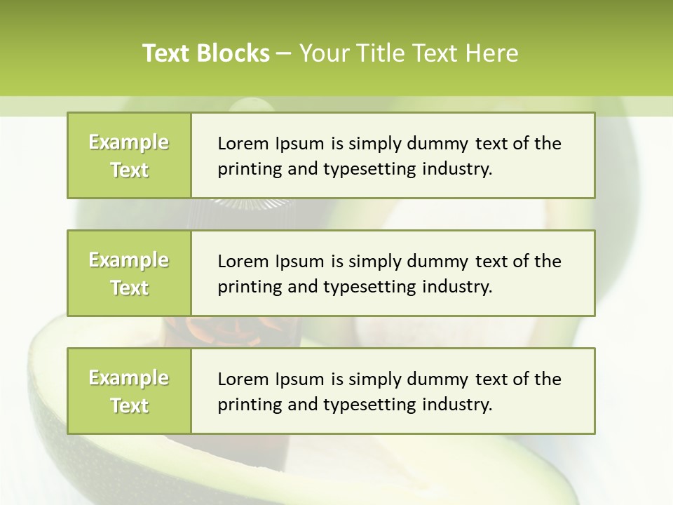 Relax Items Medicine PowerPoint Template