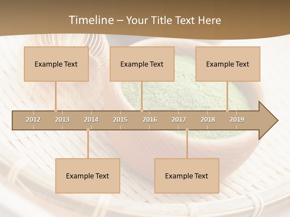 Usucha Koicha Traditional PowerPoint Template