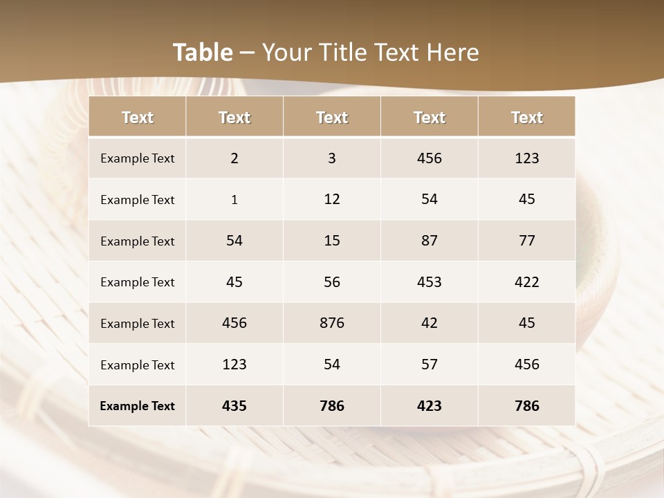 Usucha Koicha Traditional PowerPoint Template