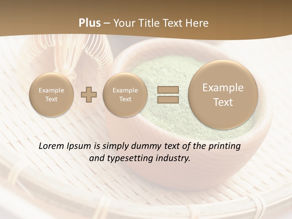Usucha Koicha Traditional PowerPoint Template