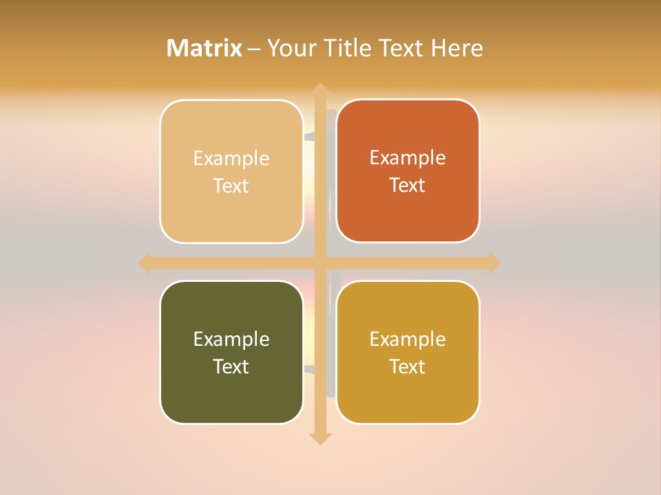 A Person Standing On A Surfboard In Front Of A Sunset PowerPoint Template