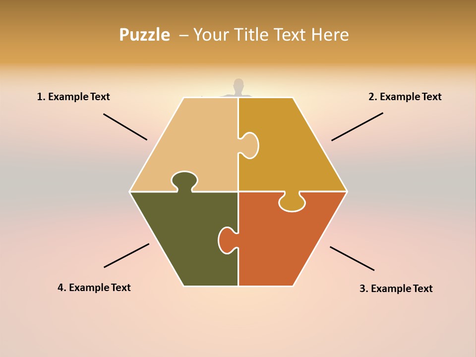 A Person Standing On A Surfboard In Front Of A Sunset PowerPoint Template