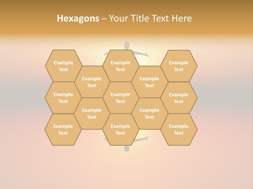 A Person Standing On A Surfboard In Front Of A Sunset PowerPoint Template