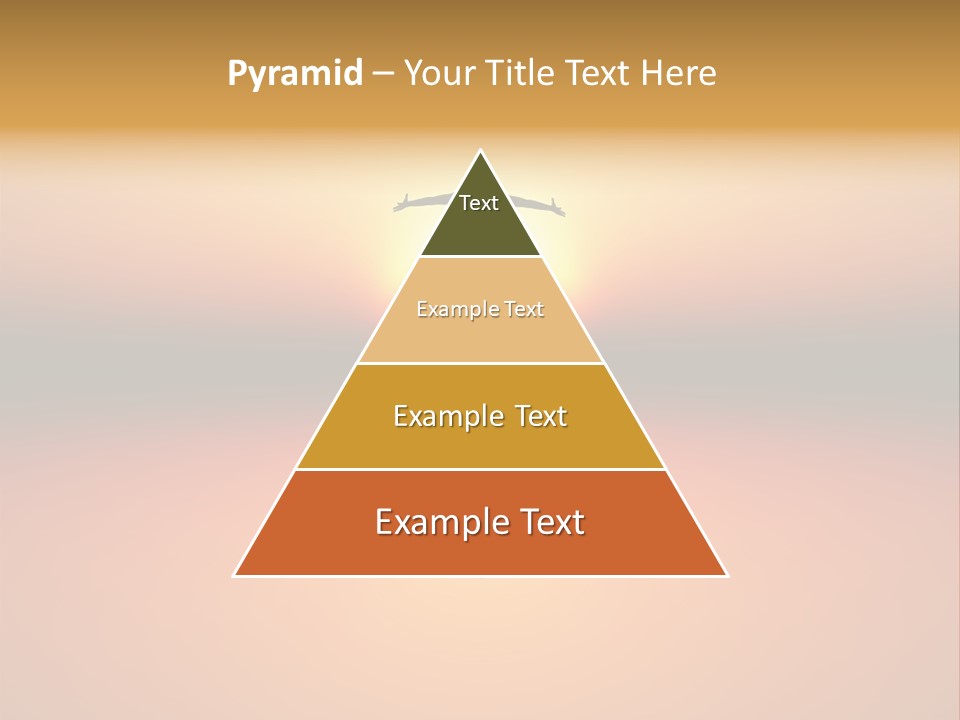 A Person Standing On A Surfboard In Front Of A Sunset PowerPoint Template