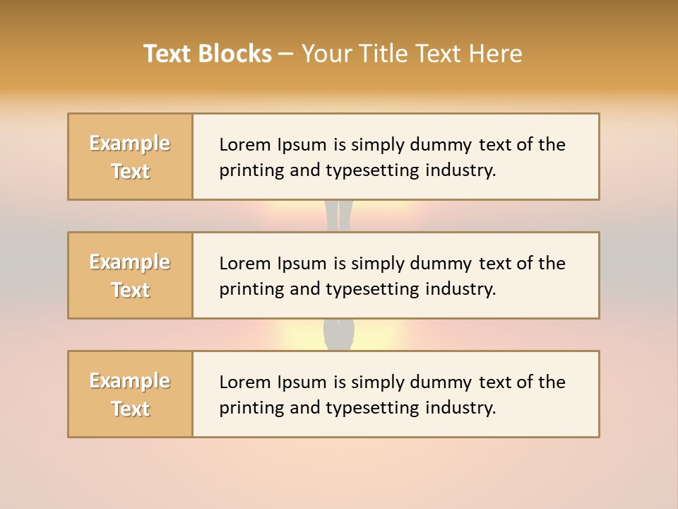 A Person Standing On A Surfboard In Front Of A Sunset PowerPoint Template