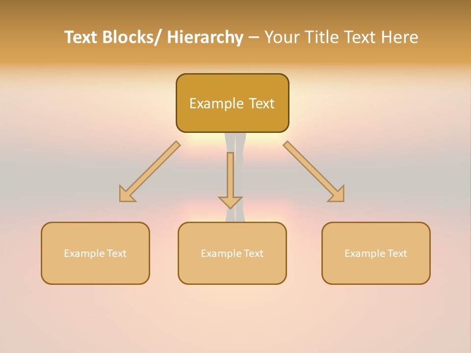 A Person Standing On A Surfboard In Front Of A Sunset PowerPoint Template