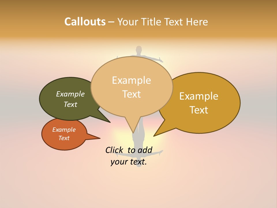 A Person Standing On A Surfboard In Front Of A Sunset PowerPoint Template