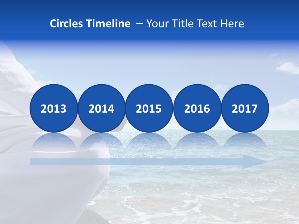 Sunset Meditating Male PowerPoint Template