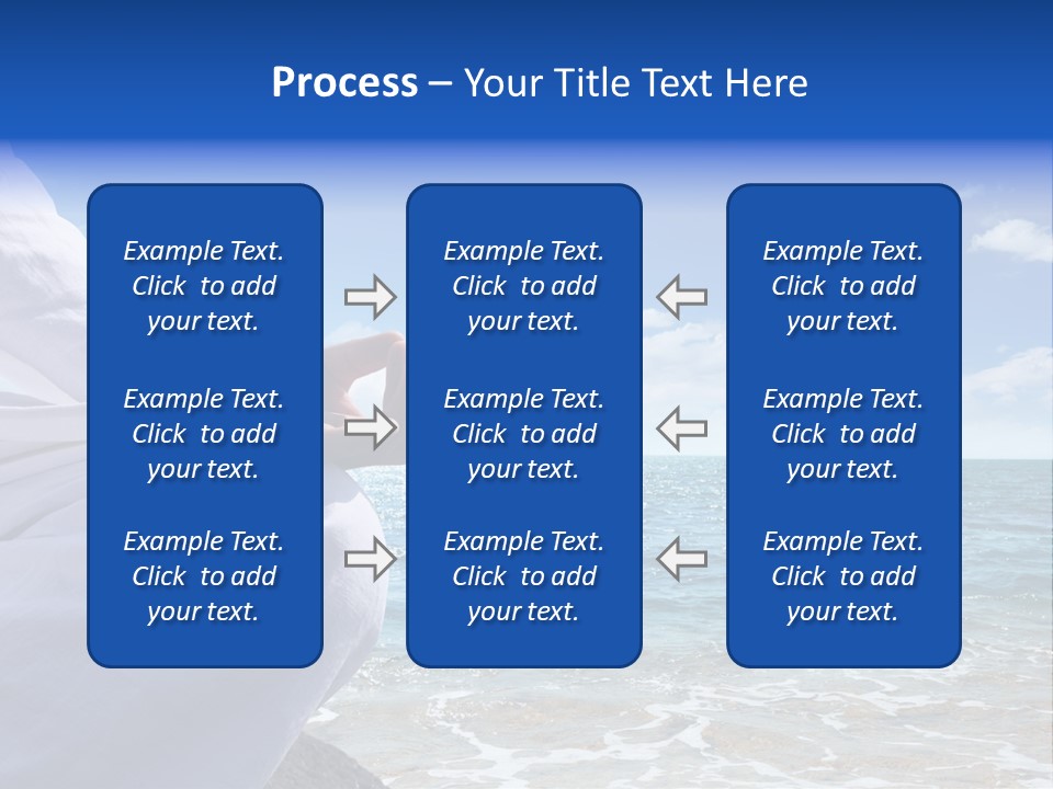 Sunset Meditating Male PowerPoint Template