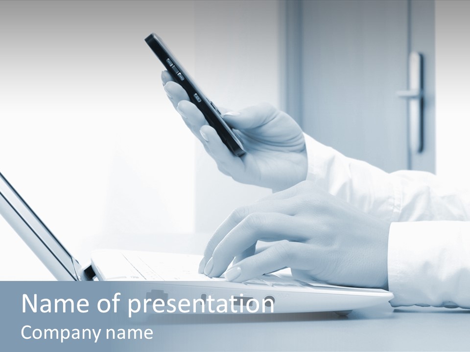 Connection Data Input PowerPoint Template