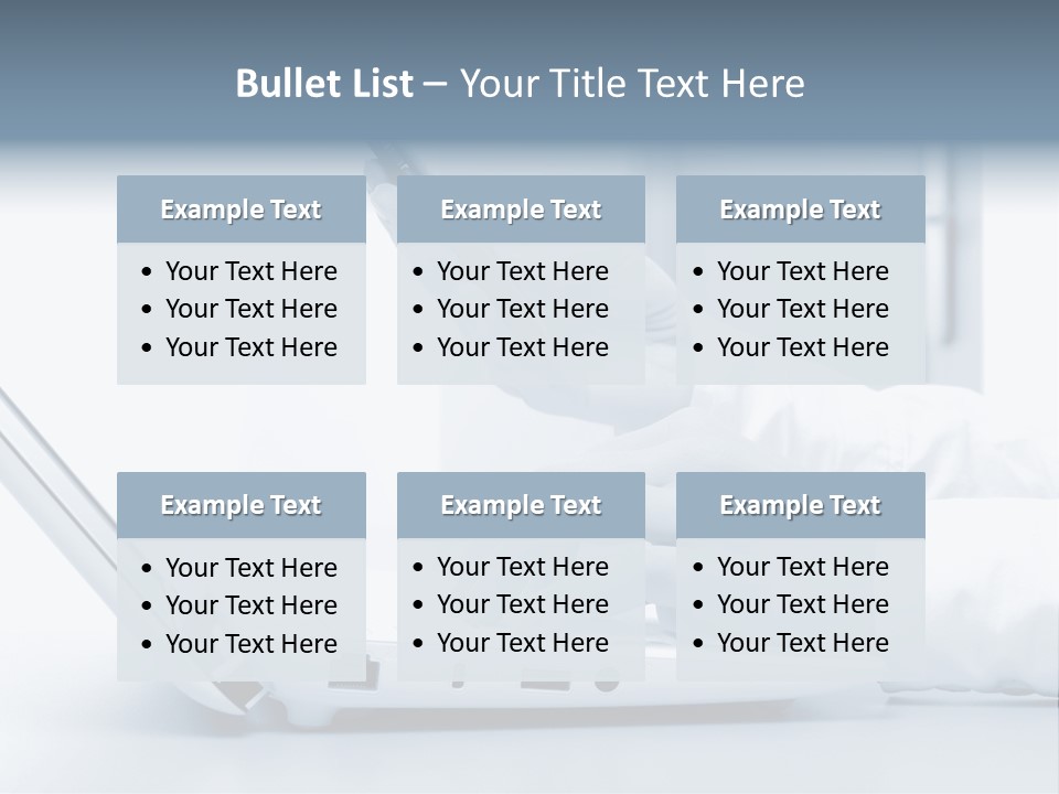Connection Data Input PowerPoint Template