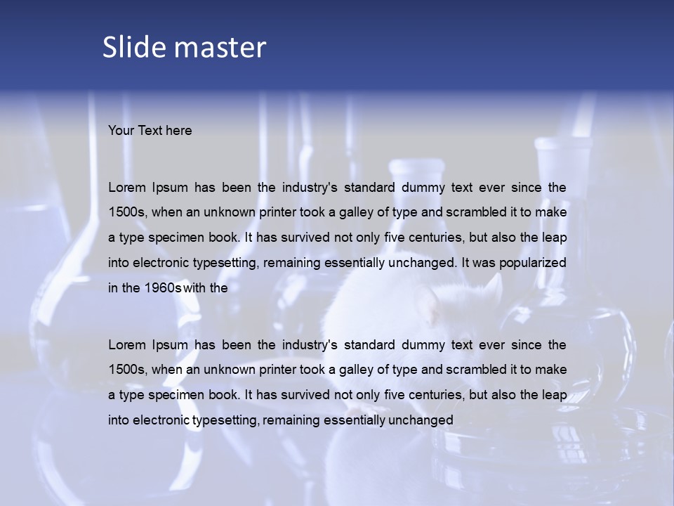 Research Flask Science PowerPoint Template