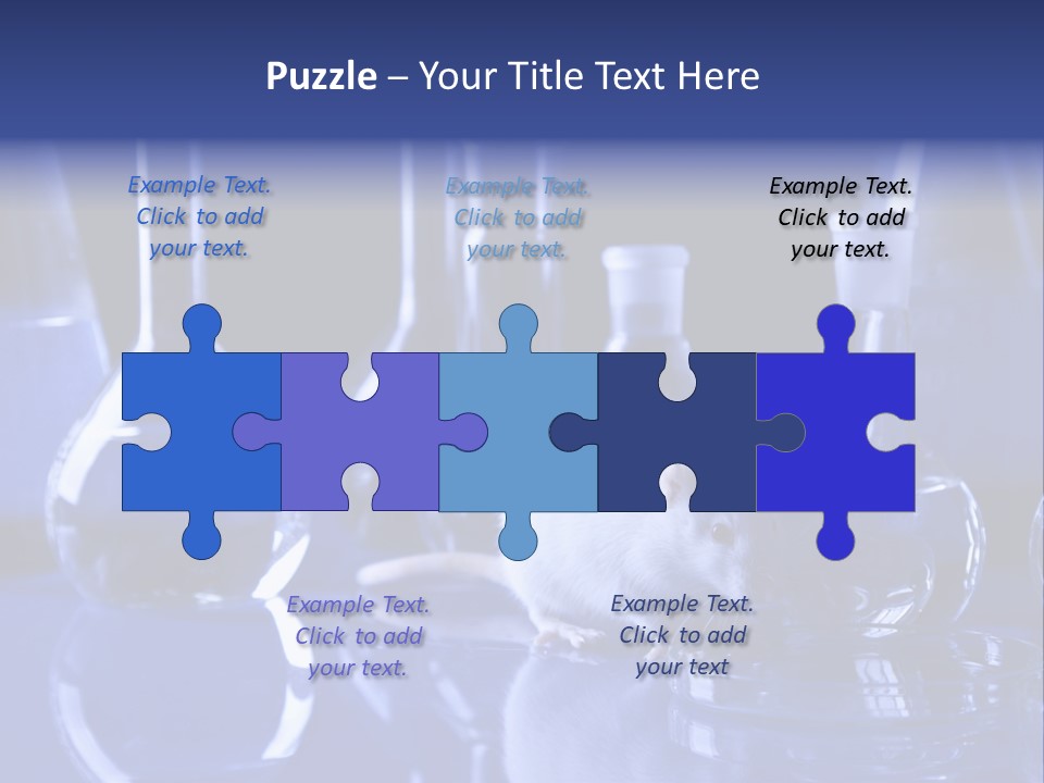 Research Flask Science PowerPoint Template