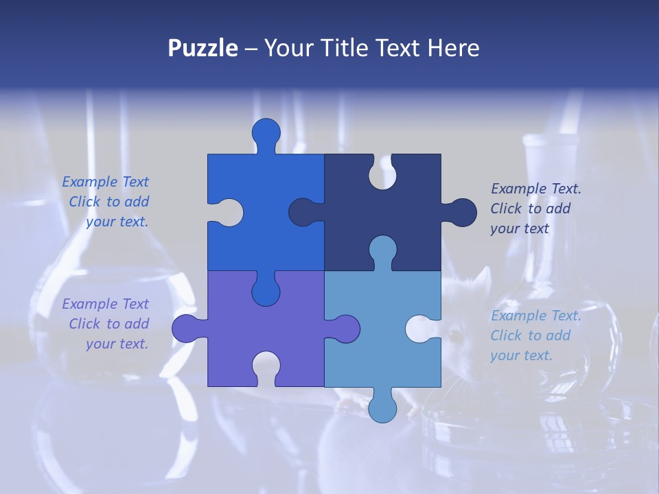 Research Flask Science PowerPoint Template