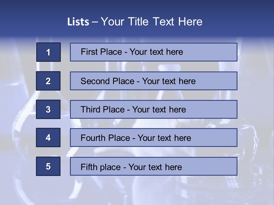 Research Flask Science PowerPoint Template
