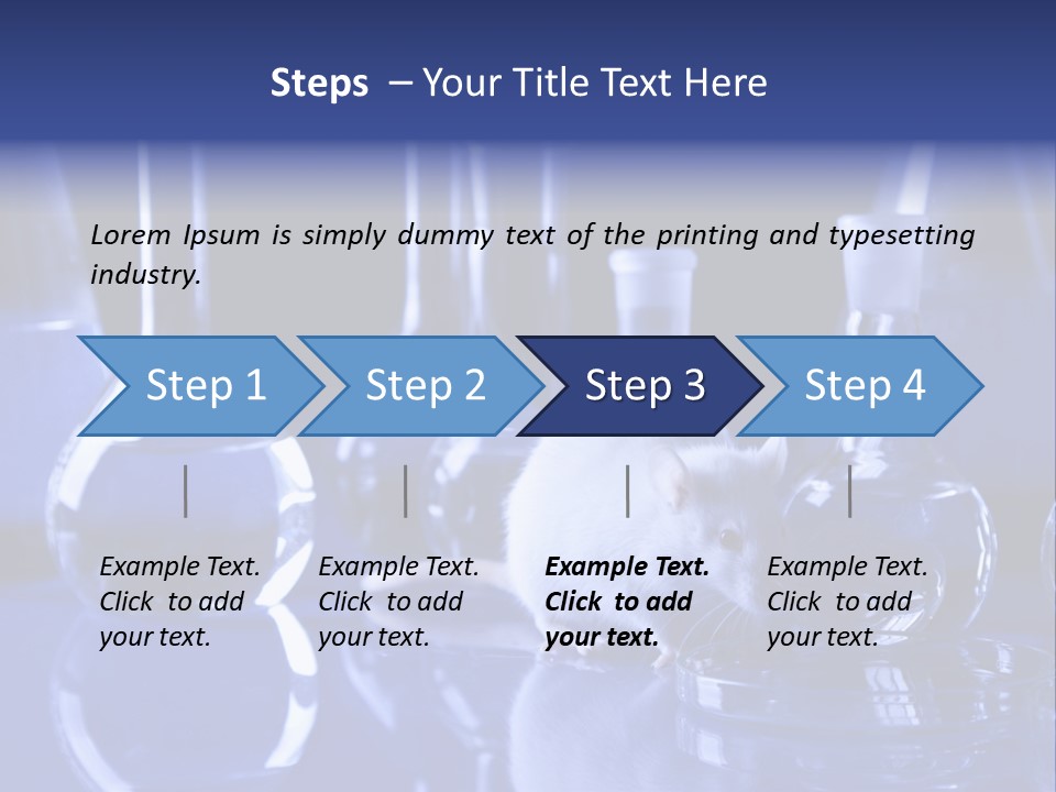 Research Flask Science PowerPoint Template