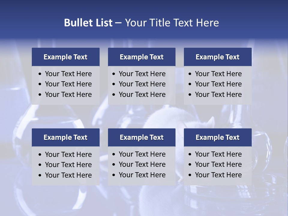 Research Flask Science PowerPoint Template