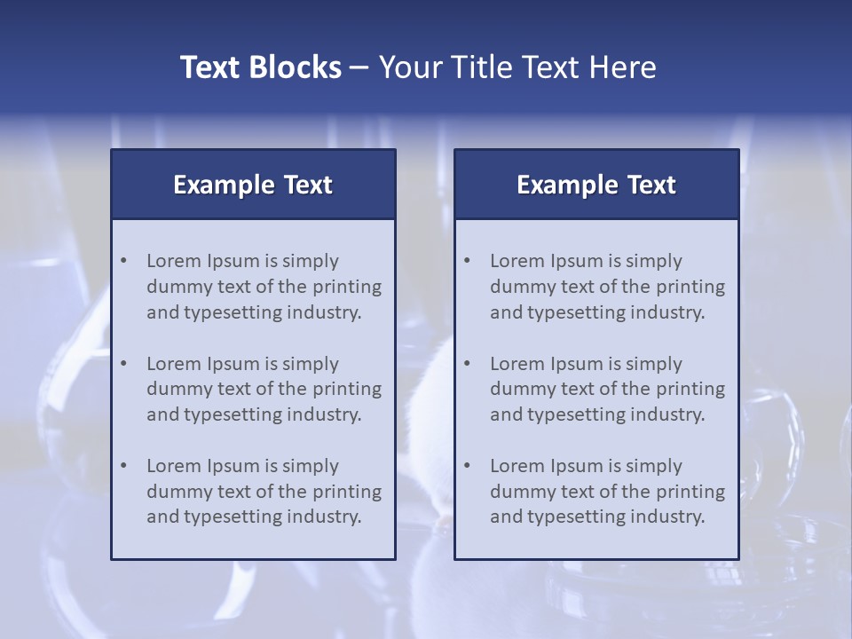 Research Flask Science PowerPoint Template