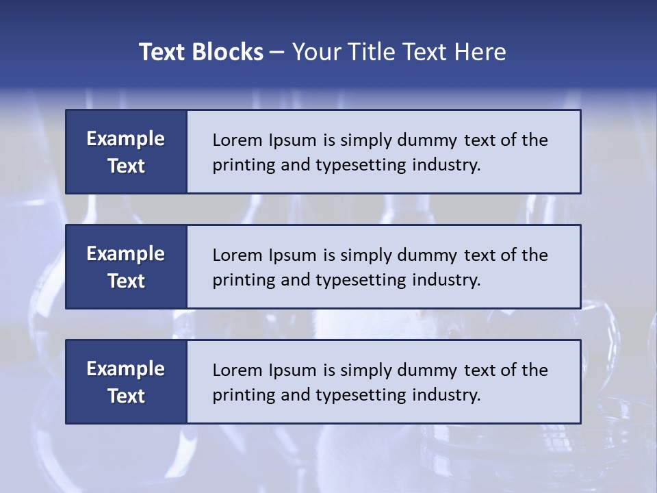 Research Flask Science PowerPoint Template