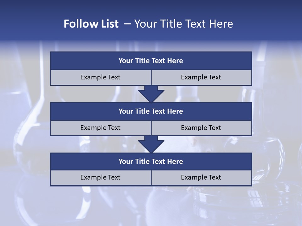 Research Flask Science PowerPoint Template