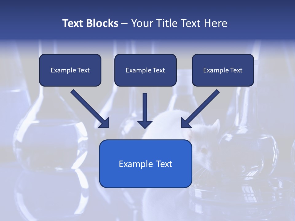 Research Flask Science PowerPoint Template