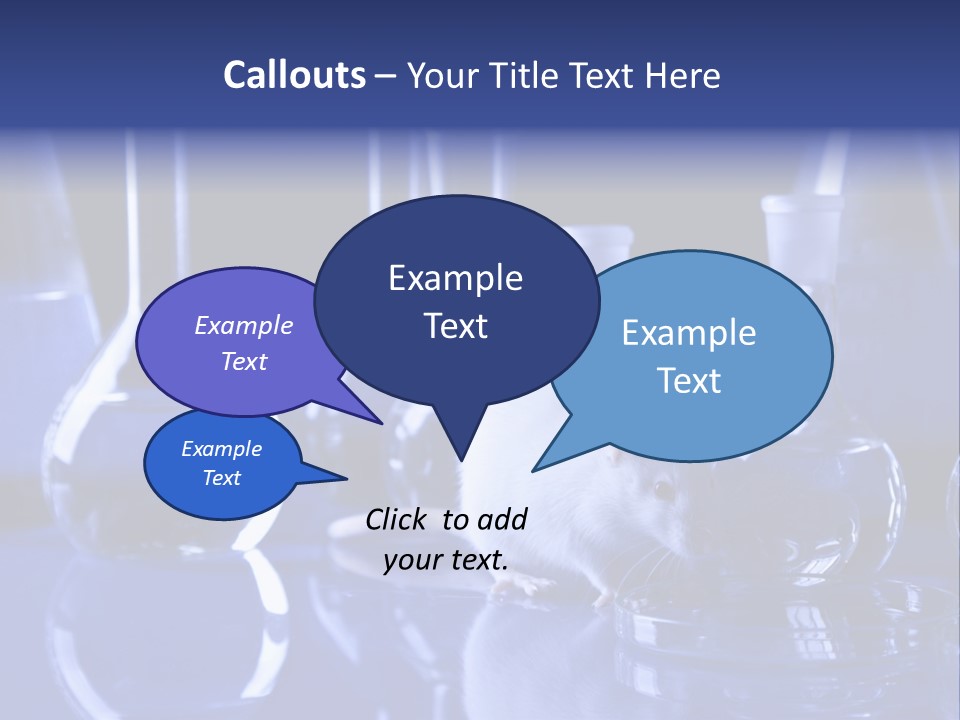 Research Flask Science PowerPoint Template